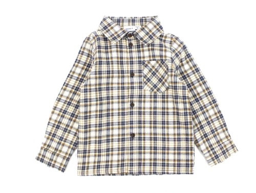 Name It buttercream ternet skjorte